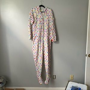 Polka Dot Adult Onesie